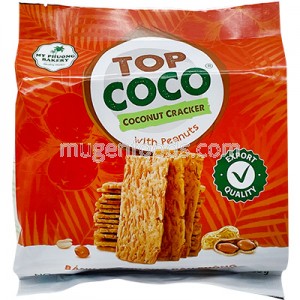 Coconut Ckacker w/ Peanuts 150g Top Coco