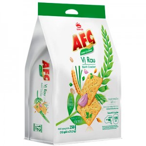 Bánh Crackers Vị Rau 258g AFC Dinh Dưỡng 