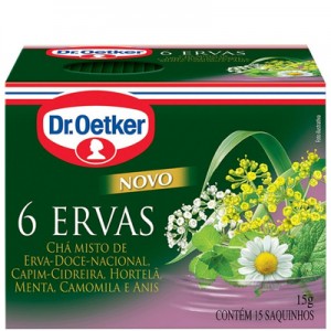 Chá 6 Ervas 10gr Dr. Oetker