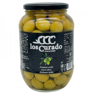 Azeitona Verde c/ Caroço 840g Los Curado