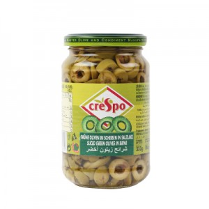 Azeitona Verde Fatiada 333g Crespo