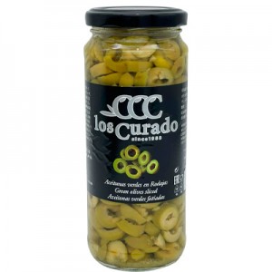 Azeitona Verde Fatiada 350g Los Curado