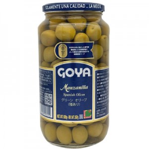 Azeitona Verde c/c Inteira 928g Goya