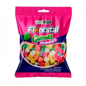 Bala Gomas Sininhos 60g Florestal