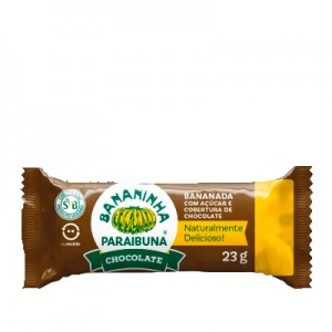 Bananinha c/ Chocolate 23g Paraibuna