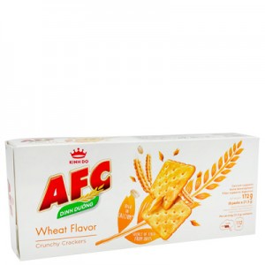 Bánh Crackers Vị Lúa Mì 172g AFC Dinh Dưỡng 
