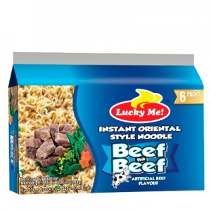 Beef na Beef Mami 6 x 55g Lucky Me!