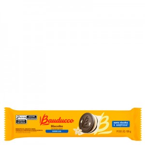 Biscoito Recheado de Baunilha 108g Bauducco VENC.05/08/2026