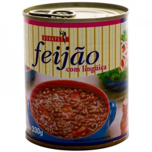 Feijão com Linguiça 330g Bonapetit