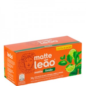 Chá Matte com Limão 25 Sachês Matte Leão VENC.2025/6/26