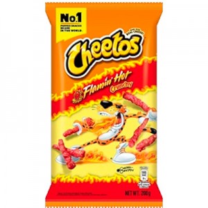 Cheetos Flamin' Hot Crunchy 200g Frito Lay