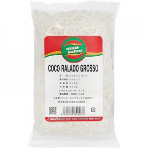 Coco Ralado Grosso 180g Mais Sabor