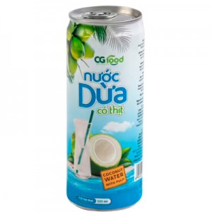 Coconut Water With Pulp 325ml Cg Food