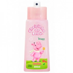 Colônia Rosa 210ml Cheirinho de Bebê