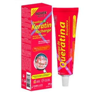 Creme de Trat. Recarga de Queratina 80g Novex