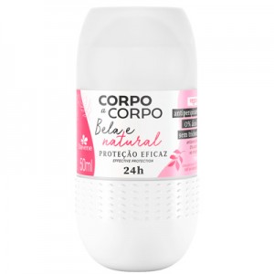 Desodorante Roll On Bela e Natural 50ml - Davene
