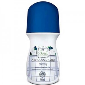 Desodorante Roll-On Blueberry 50ml Giovanna Baby
