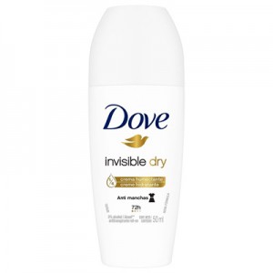 Desodorante Roll-On Invisible Dry 50ml Dove