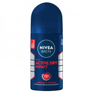 Desodorante Roll-On Men Dry Impact 50ml Nívea