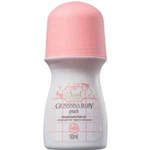 Desodorante Roll-On Peach 50ml Giovanna Baby