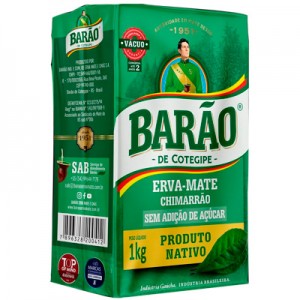 Erva Matte Chimarrão 1Kg Barão de Cotegipe