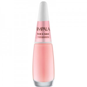 Esmalte Transparente Leve e Suave 7,5ml Impala 