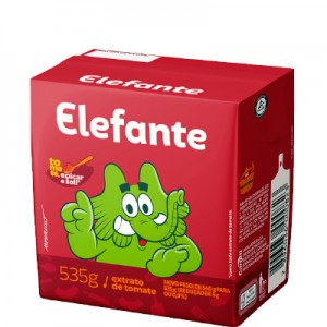 Extrato de Tomate Tetra 535g Elefante