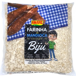 Farinha de Mandioca Torrada Biju 500g Amafil