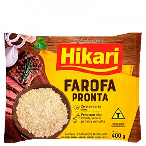 Farofa de Mandioca Pronta 400g Hikari