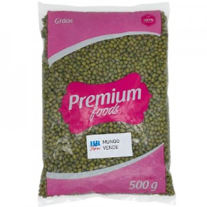 Feijão Mungo Verde 500g Premium Foods