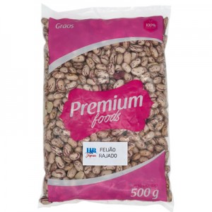 Feijão Rajado 500g Premium Foods