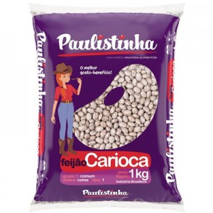 Feijão Carioca 1Kg Paulistinha
