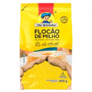 Flocão de Milho 400g Da Terrinha