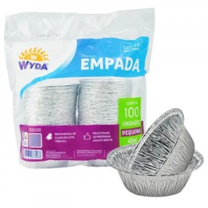 Forma de Empada Descartável ( P ) c/ 100un. Wyda