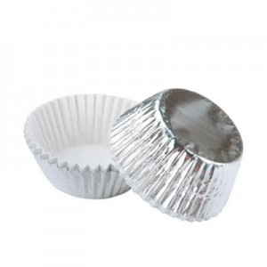 Forminha Laminada Prata N5 100un. Bax