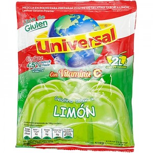 Gelatina Limón 150g Universal