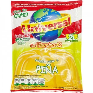 Gelatina Pinã (Abacaxi) 150g Universal