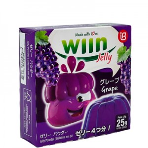Gelatina Uva 25g Wiin