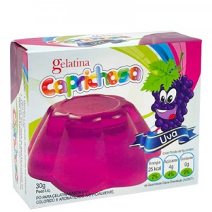 Gelatina Uva 30g Caprichosa