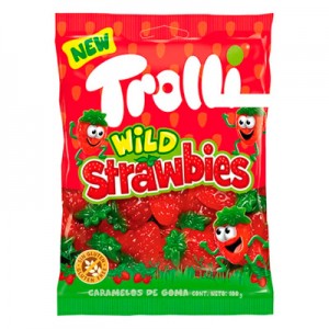 Goma Wild Strawbies 100g Trolli