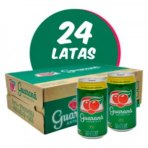 Guaraná Antarctica - Caixa com 24 unidades