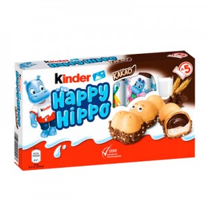 Happy Hippo Kakao c/ 5un. Kinder 