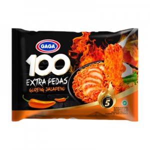 Instant Noodles Goreng Jalapeno 70g Gaga