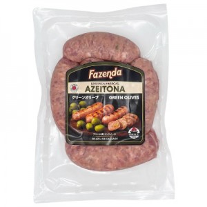 Linguiça c/ Azeitonas 600g Da Fazenda