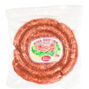 Linguiça Caseira Fina 750gr Du Bom