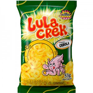 Salgadinho Sabor Cebola 53g Lula Crek