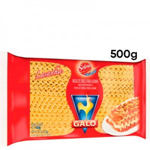 Massa de Lasanha 500g Galo