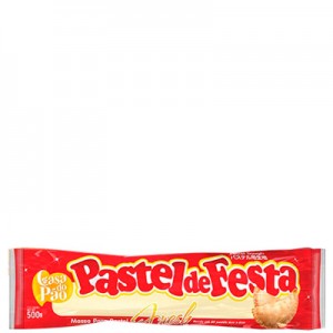 Massa de Pastel de Festa Fresh Vermelha 500g Casa do Pão 
