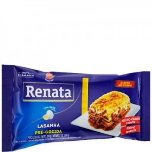 Massa de Lasanha 200g Renata