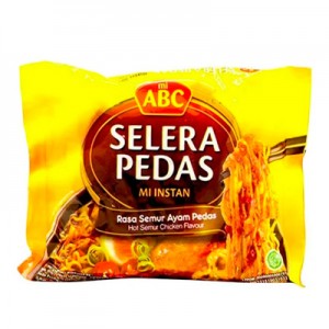 Mi Instant Selera Pedas Hot Semur Chicken 70g Mi ABC